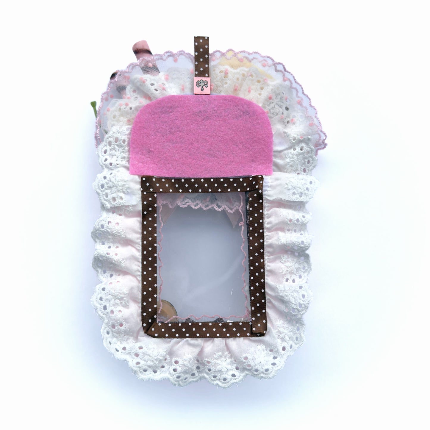 Kawaii Decoden Photocard Holder – Strawberry Chocolate