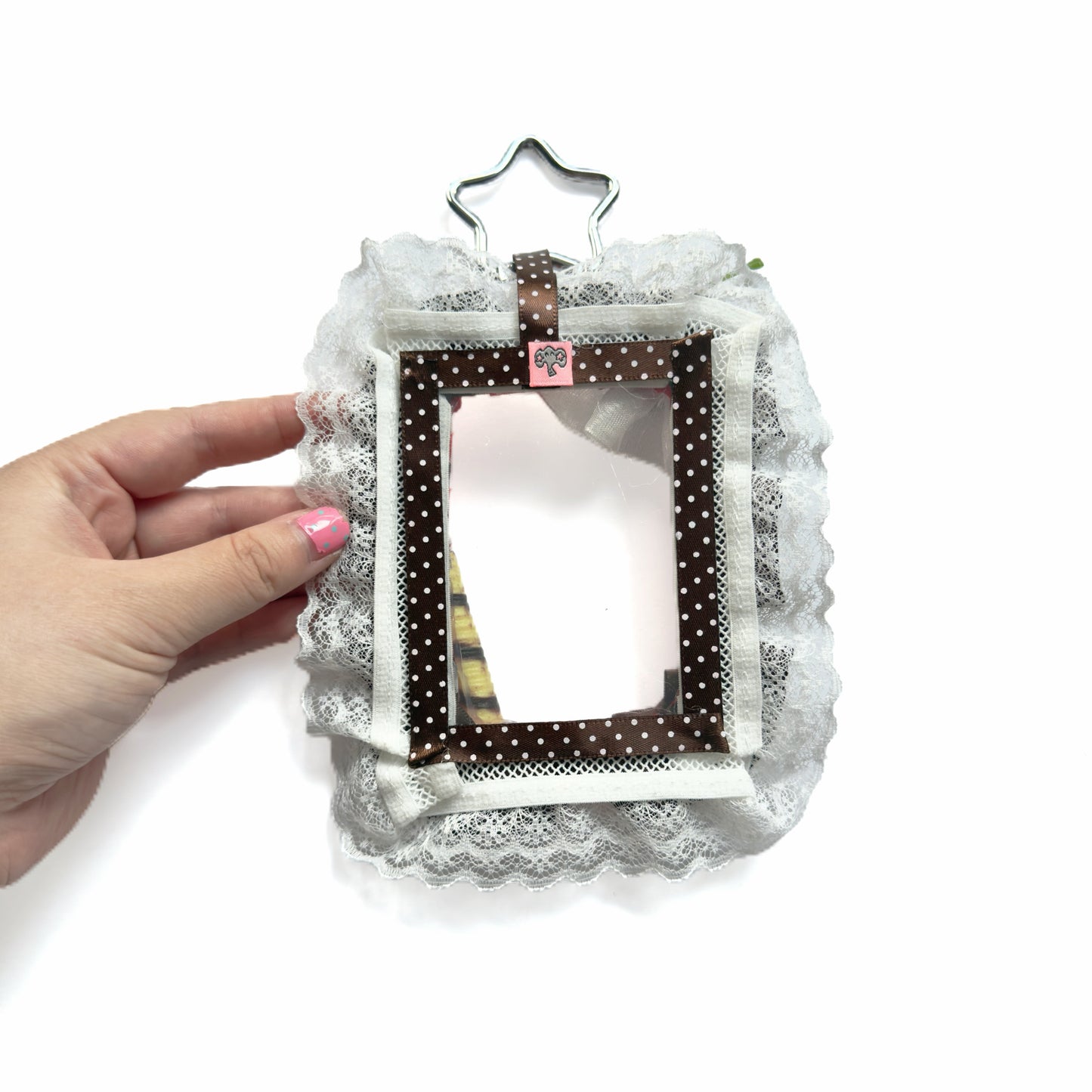 Handmade Kpop Kawaii Dessert Photocard Holder –Cherry Chocolate