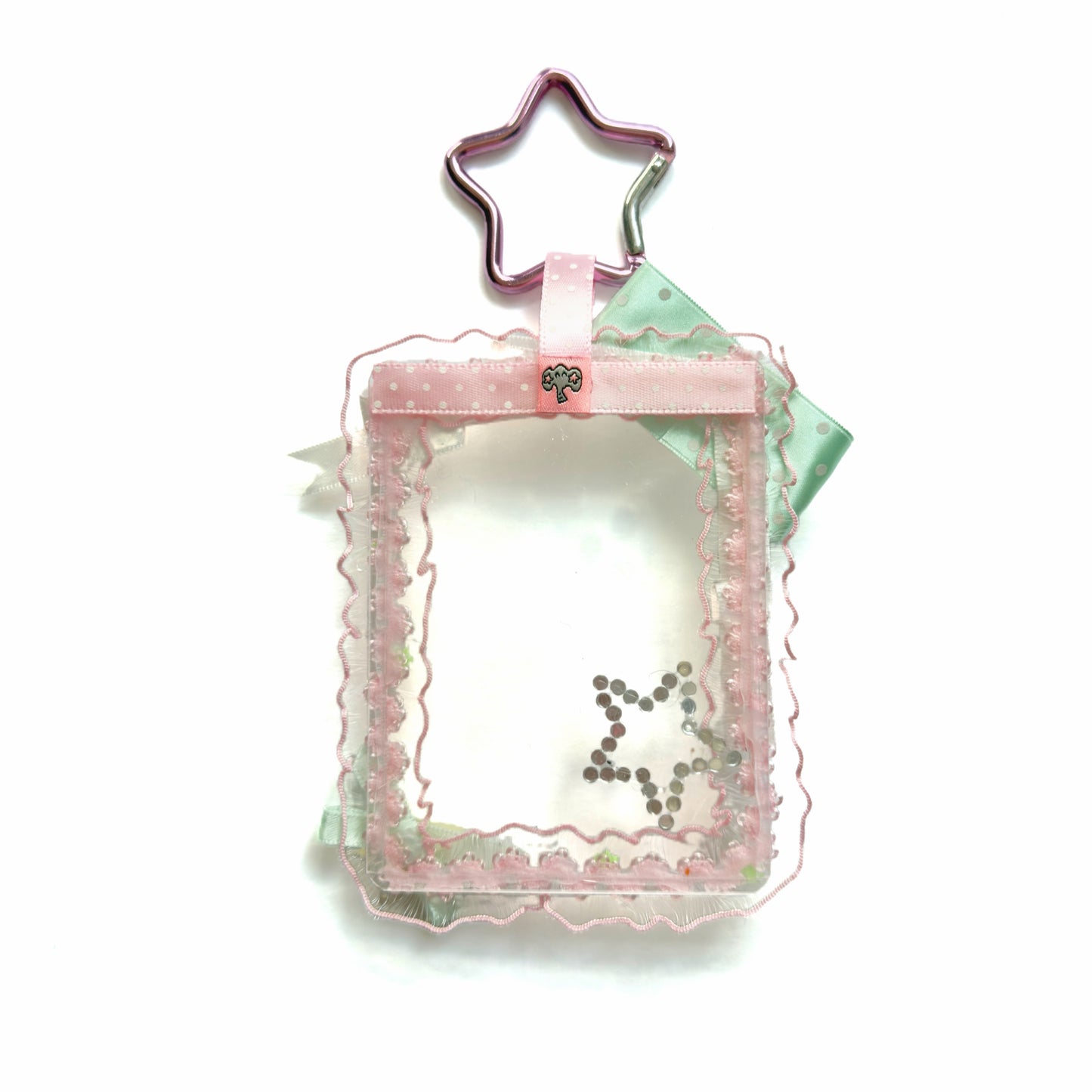 Handmade Kpop Kawaii Dessert Photocard Holder – Star White Chocolate