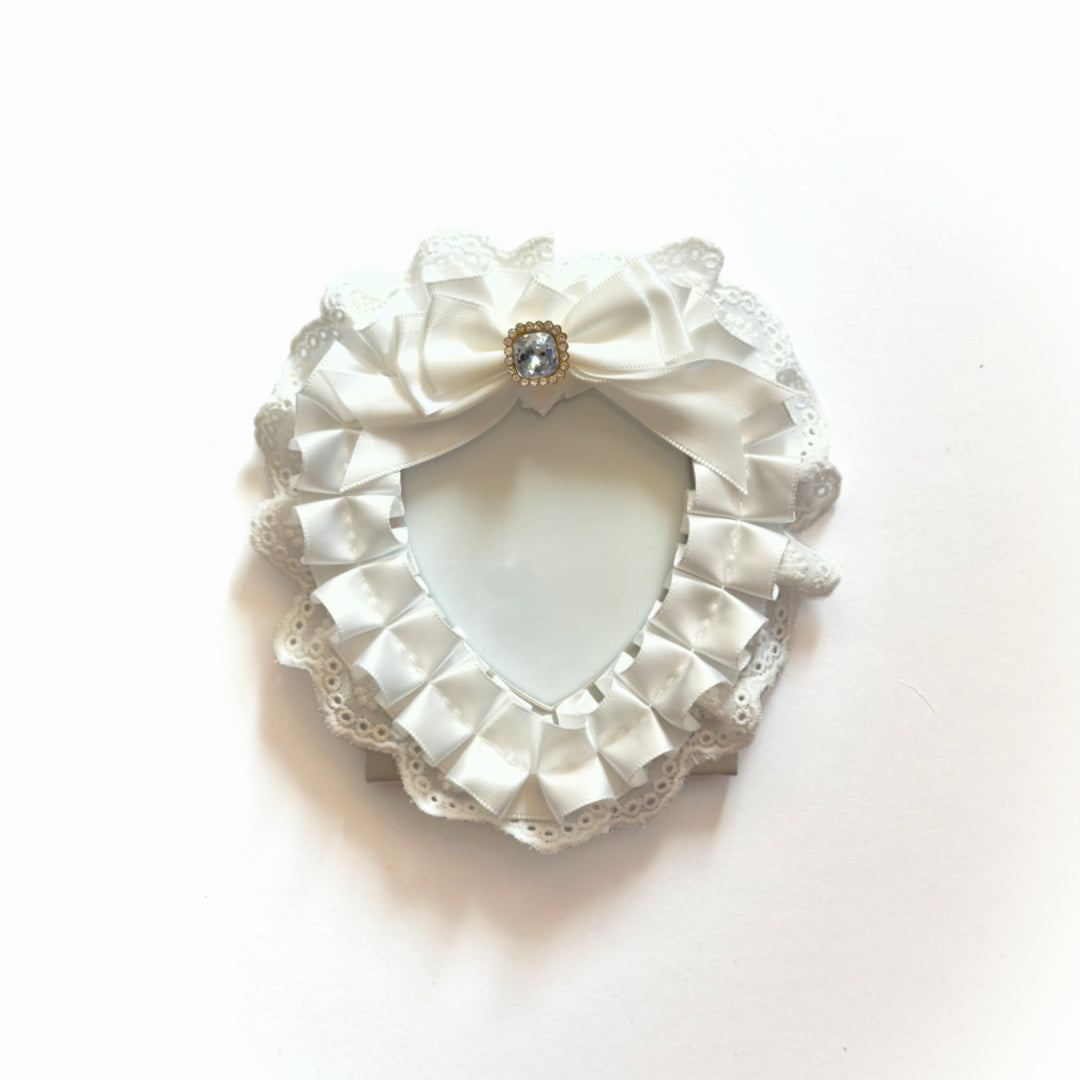 Handmade Angel Lace Ribbon Frame