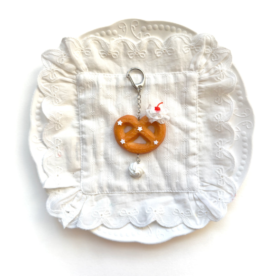 Whimsical Bakery Hairclip| Keychain