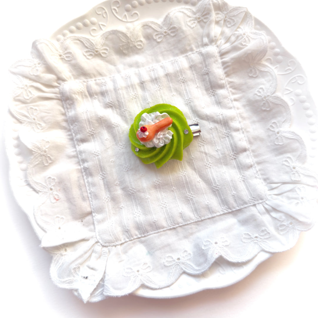 Whimsical Bakery Hairclip| Keychain