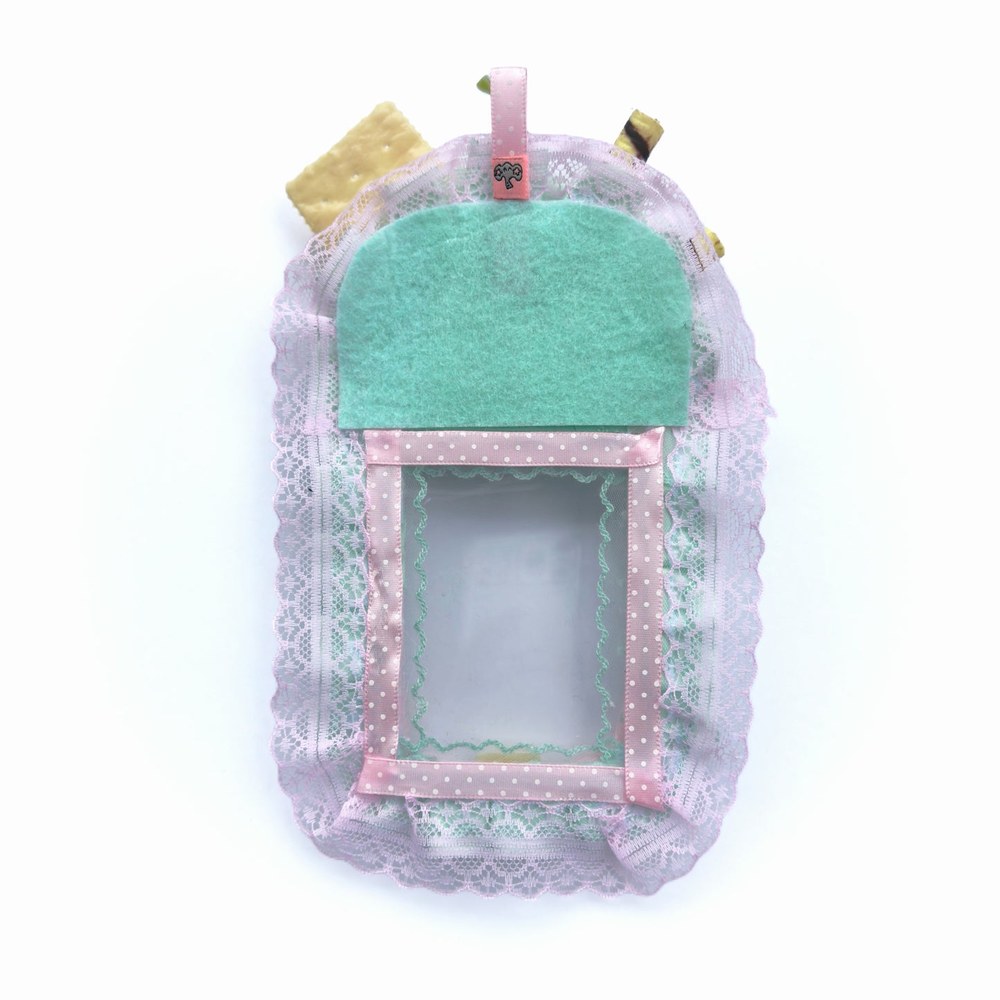 Kawaii Dessert Photocard Holder – Mint white chocolate