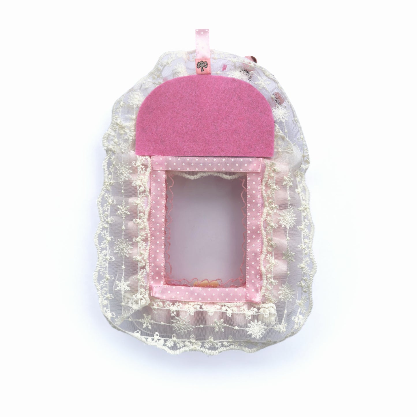 Kawaii Decoden Photocard Holder –Cream Strawberry
