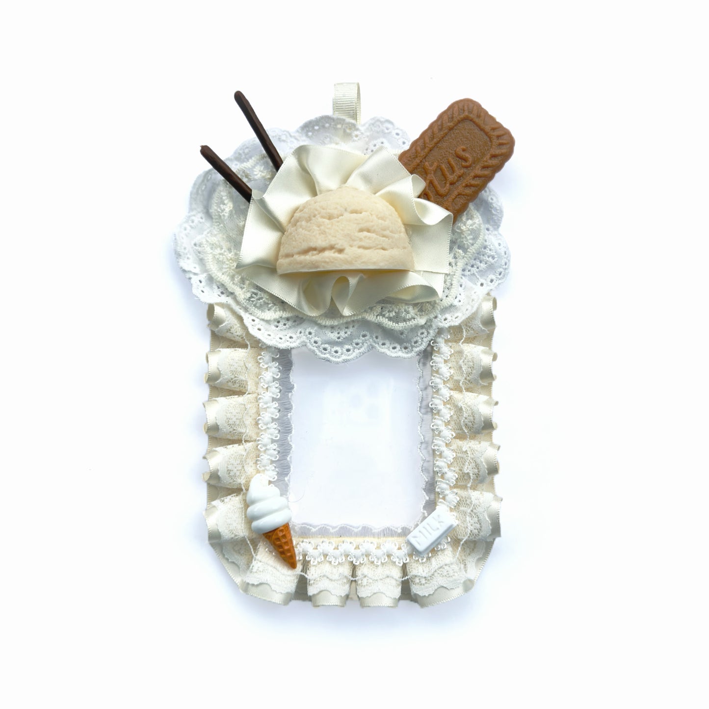 Portacarte Kawaii Decoden – Biscotti al burro