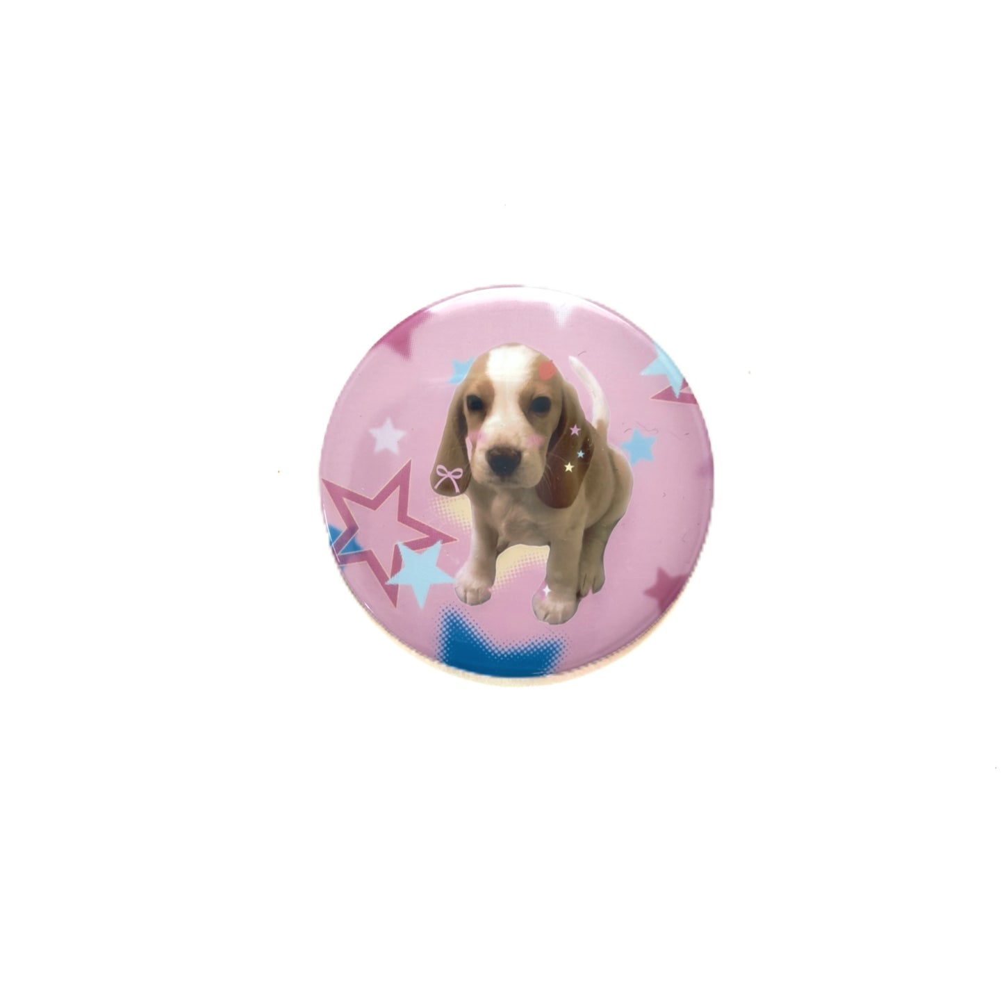Y2K Cute Cat & Puppy Pin Badge