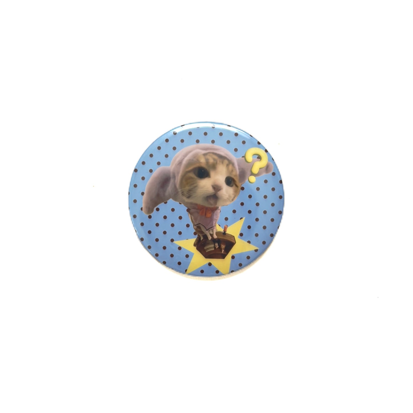 Y2K Cute Cat & Puppy Pin Badge