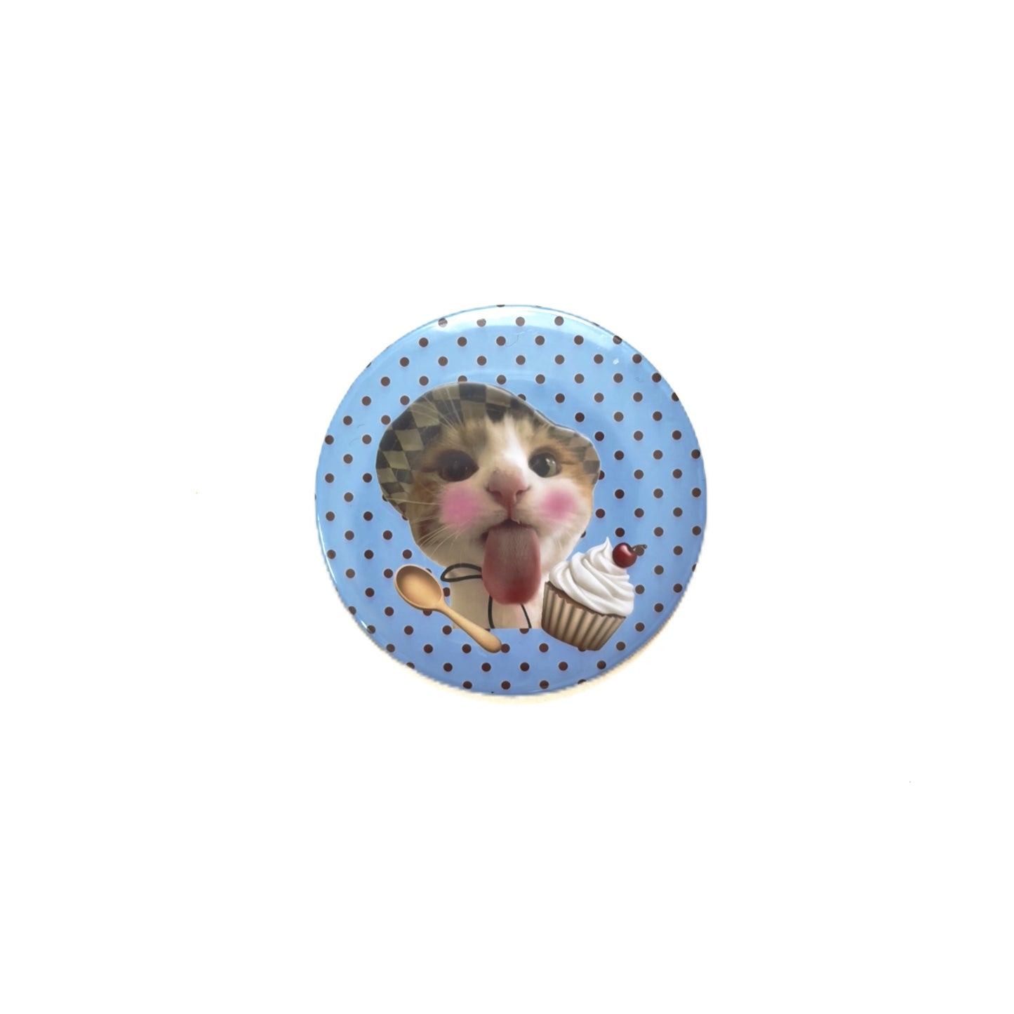 Y2K Cute Cat & Puppy Pin Badge