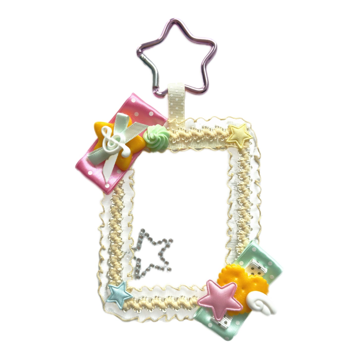 Handmade Kpop Kawaii Dessert Photocard Holder – Star Cookie